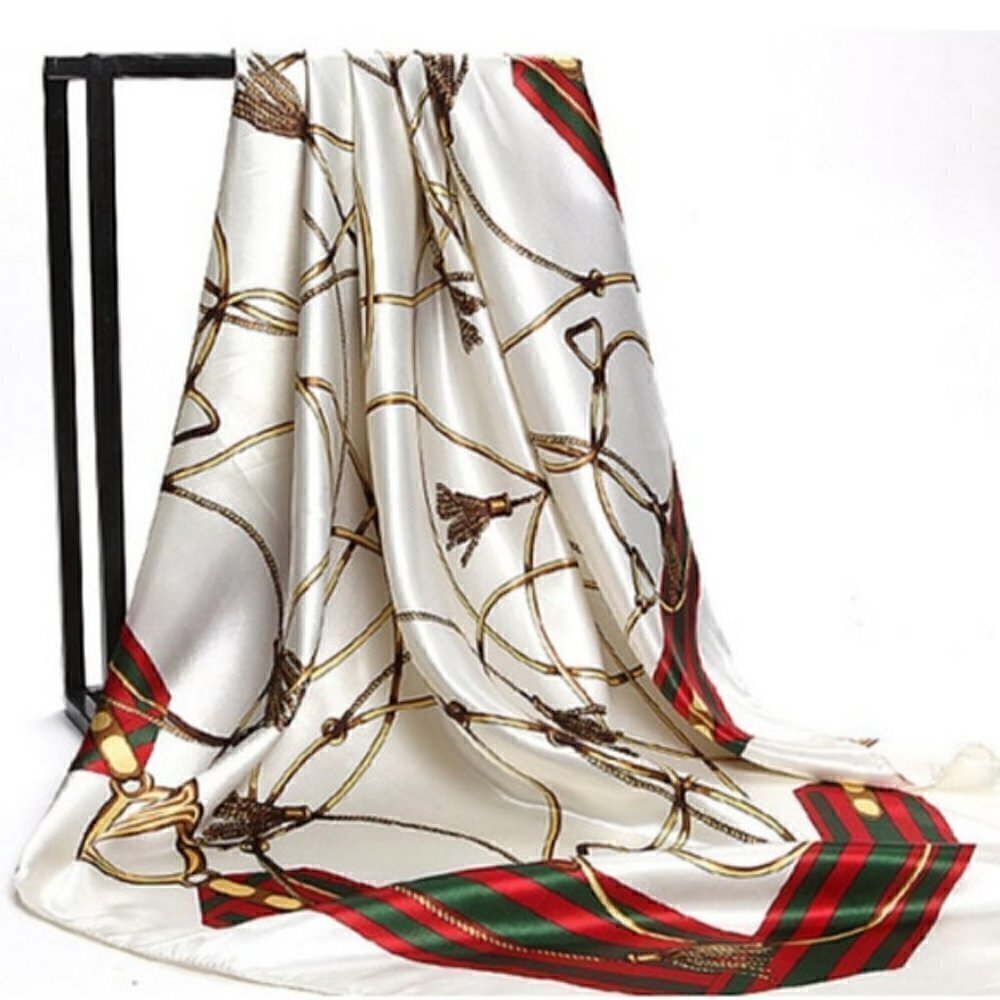 Fashion Retro Floral Print Scarf